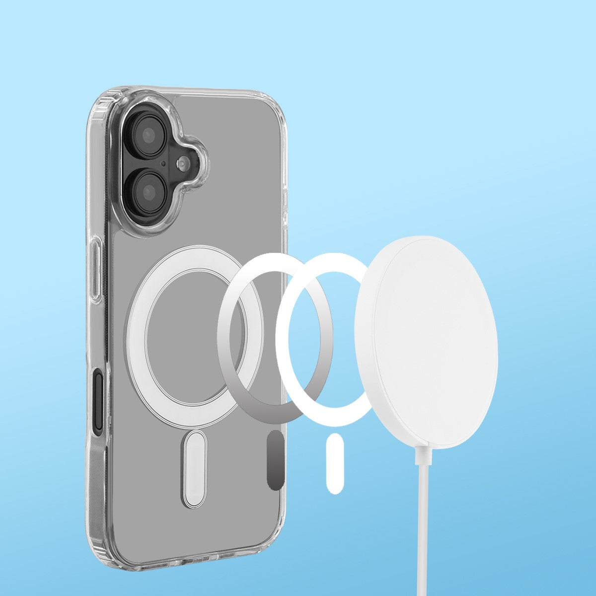 Coque Magsafe Iphone 16 - Transparent