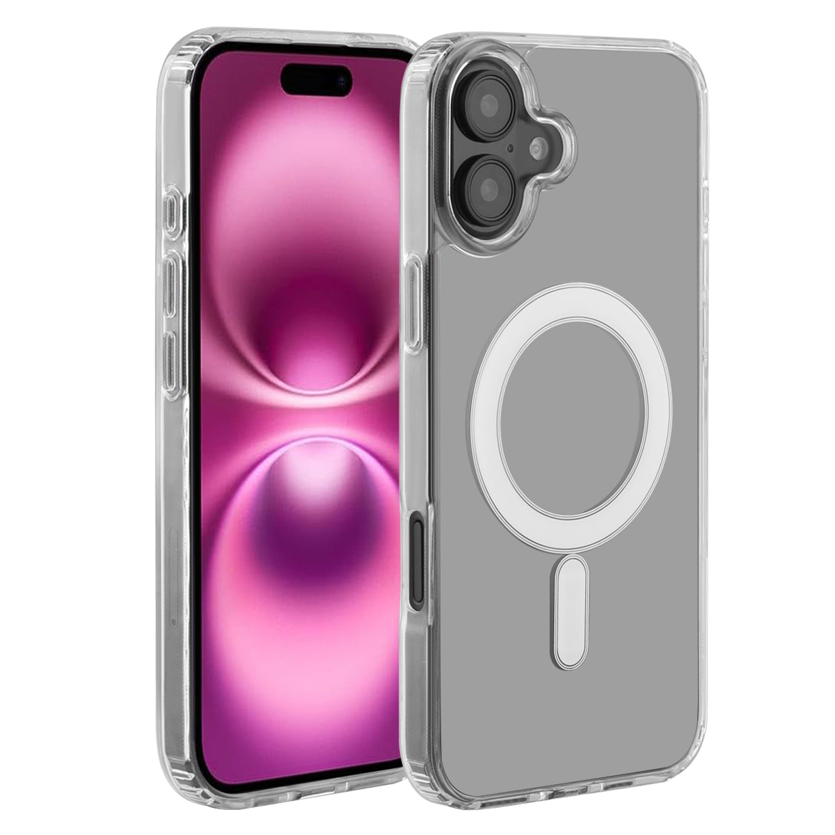 Magsafe Hoesje Iphone 16 Plus - Transparant