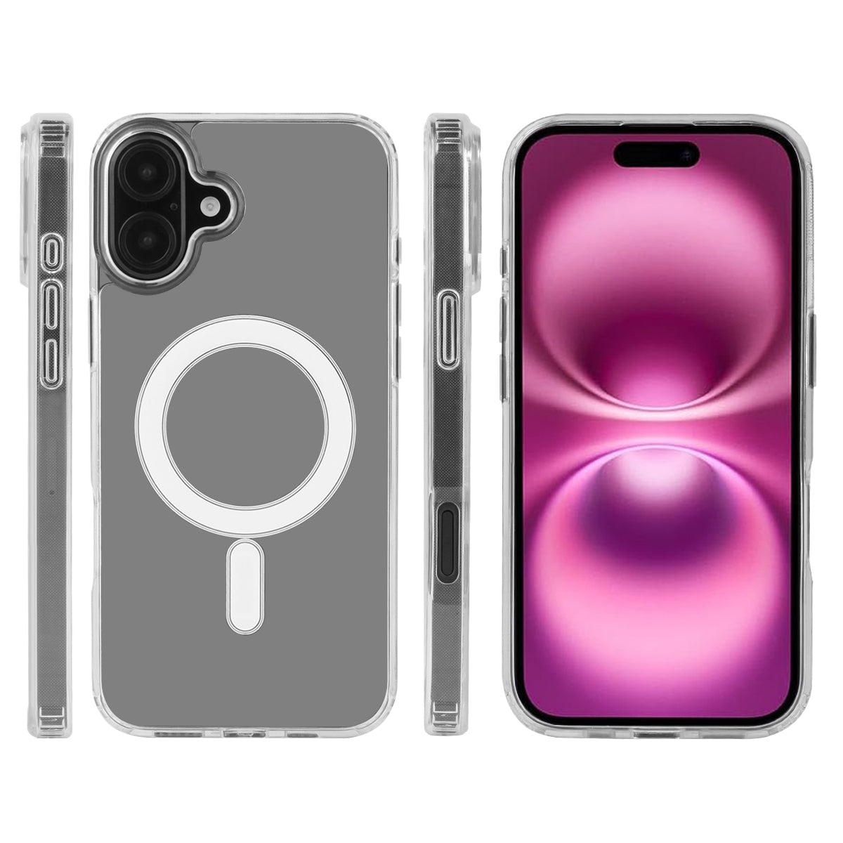 Coque Magsafe Iphone 16 Plus - Transparent