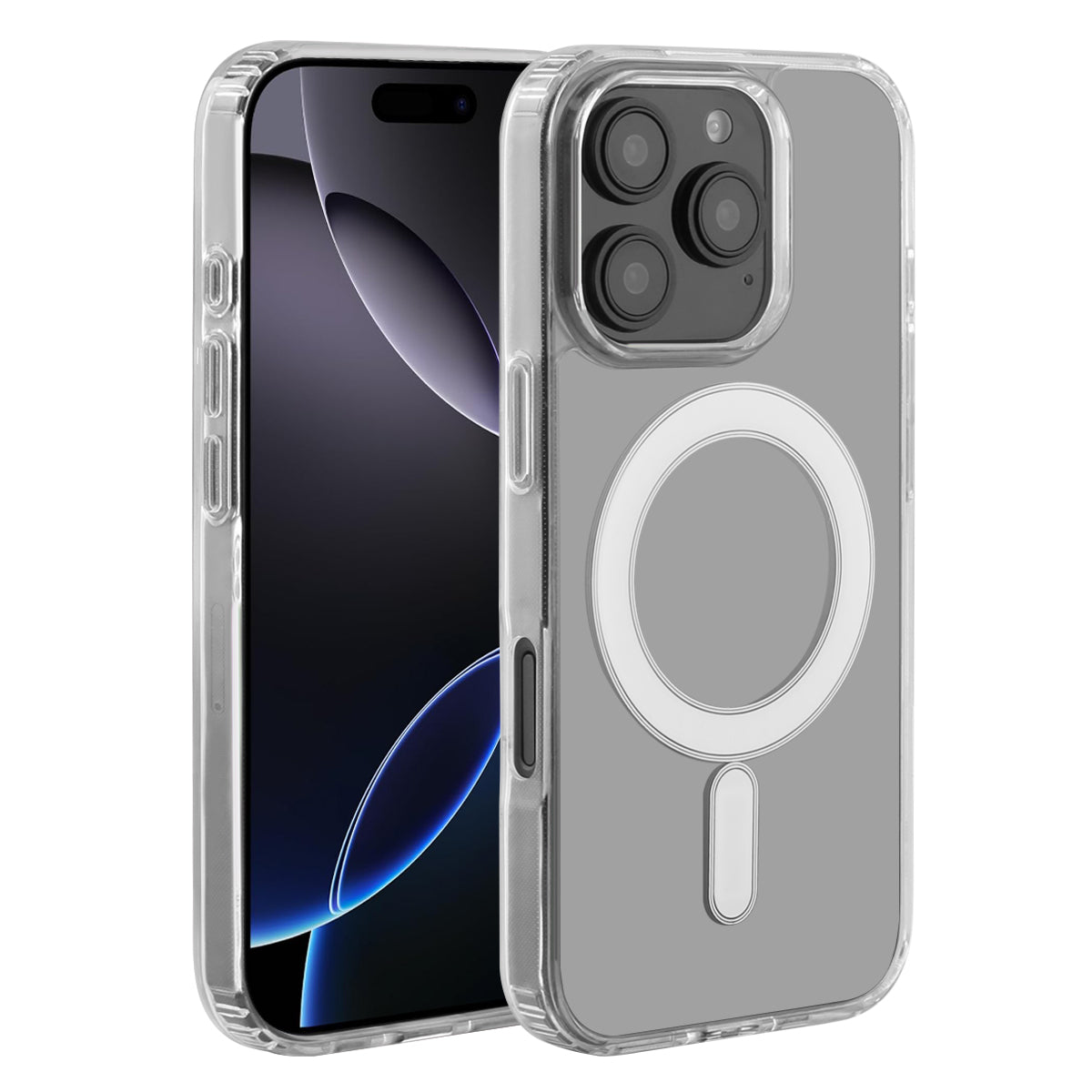 Magsafe Hoesje Iphone 16Pro - Transparant