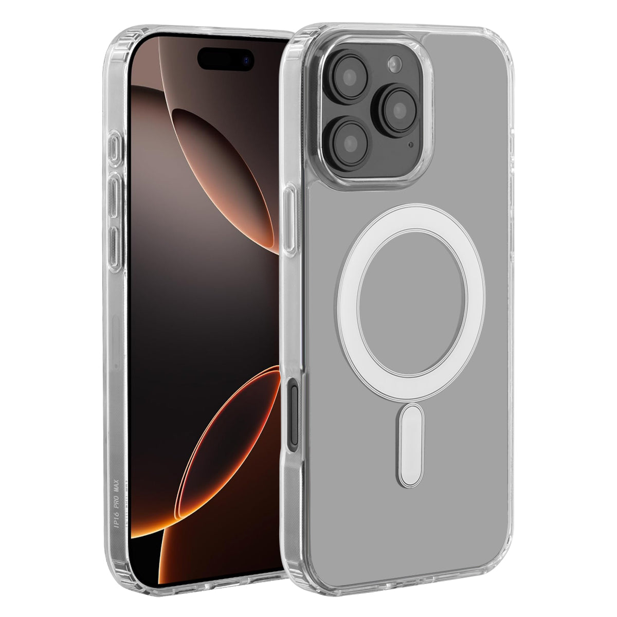 Magsafe Hoesje Iphone 16Pro Max - Transparant