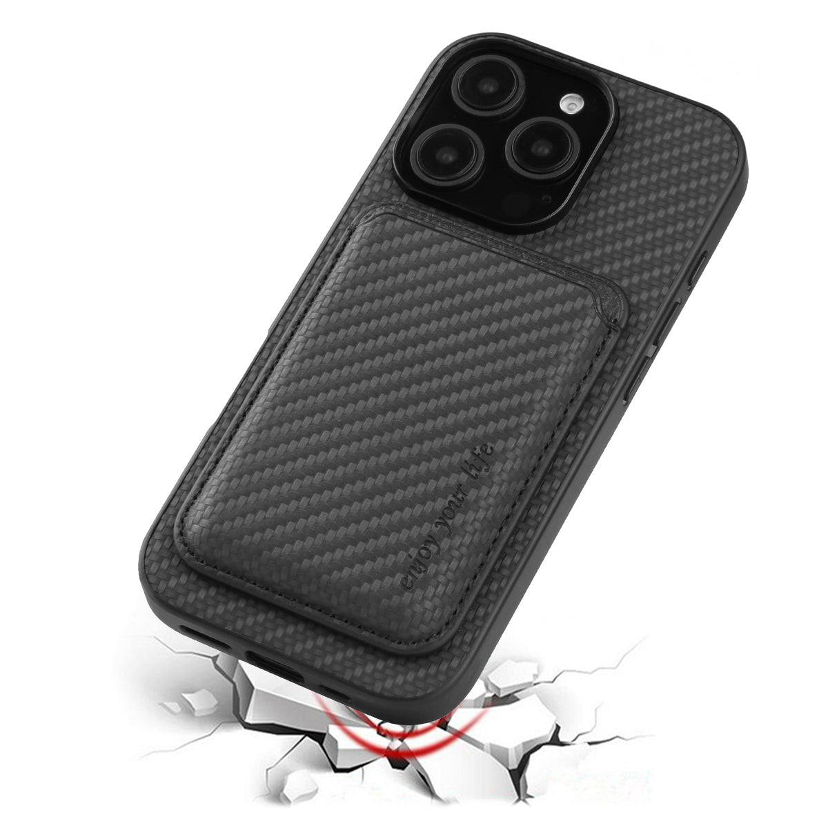Magsafe Hoesje Iphone 16Pro - Zwart