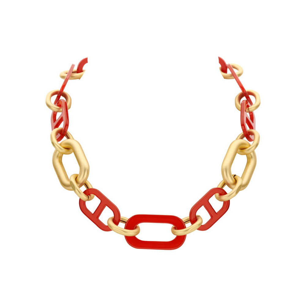 Collier - Desro Rouge
