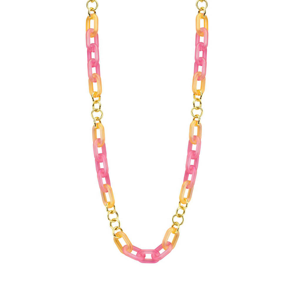 Collier - Dewikilang Fuchsia/Orange