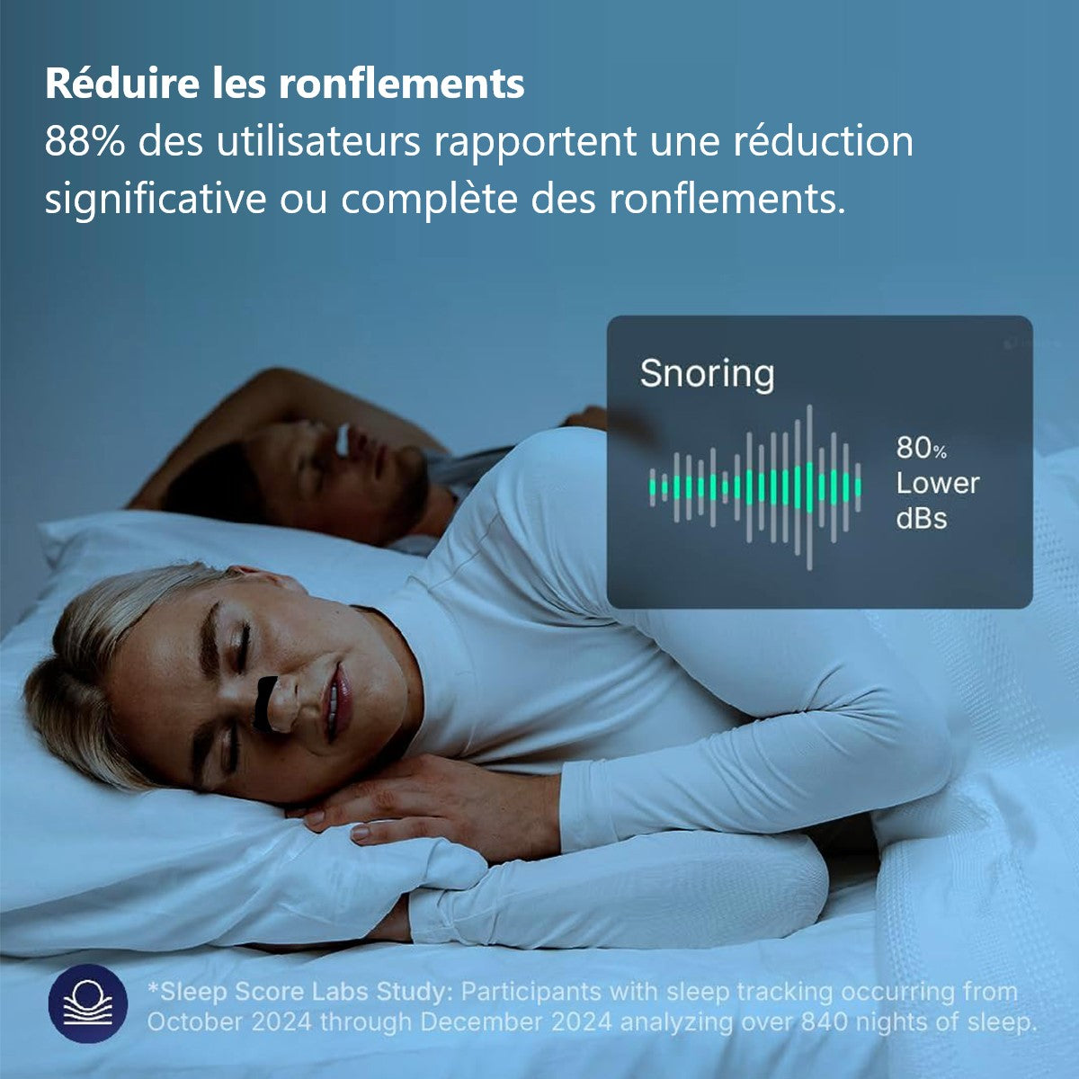 Anti-Snoring Neusclip - Zwart