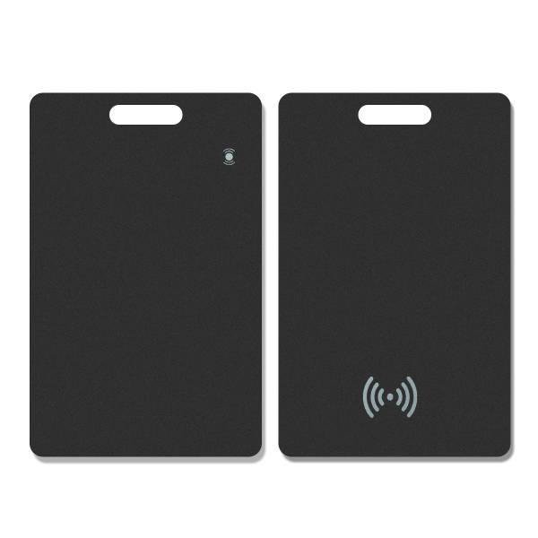 Volgkaart, Slimme Airtag-Kaart Compatibel Met Apple Zoek Mijn (Alleen Ios) - Zwart