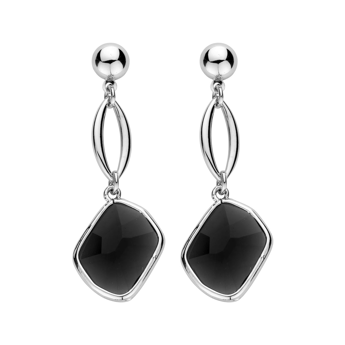 Oorbellen - Dirano Grijs