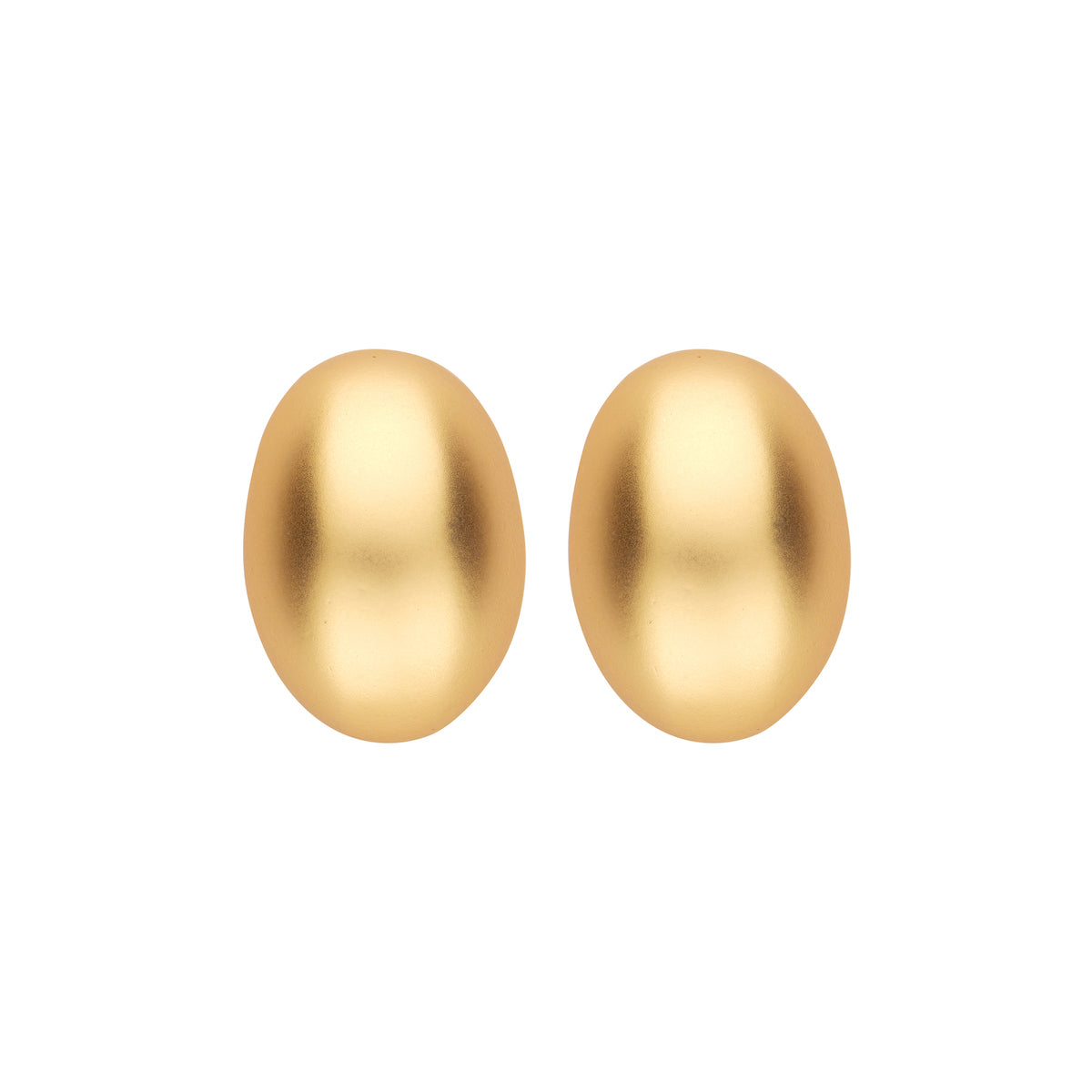 Oorbellen - Dob107 Goudkleurig Mat