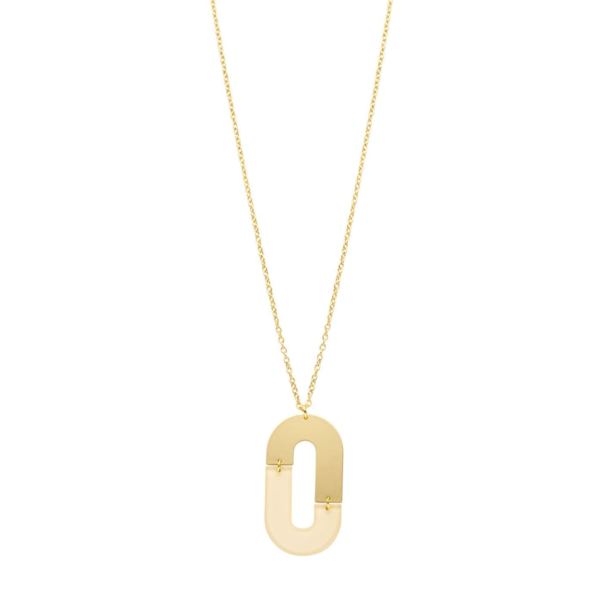 Halsketting - Dresden Halsketting Beige