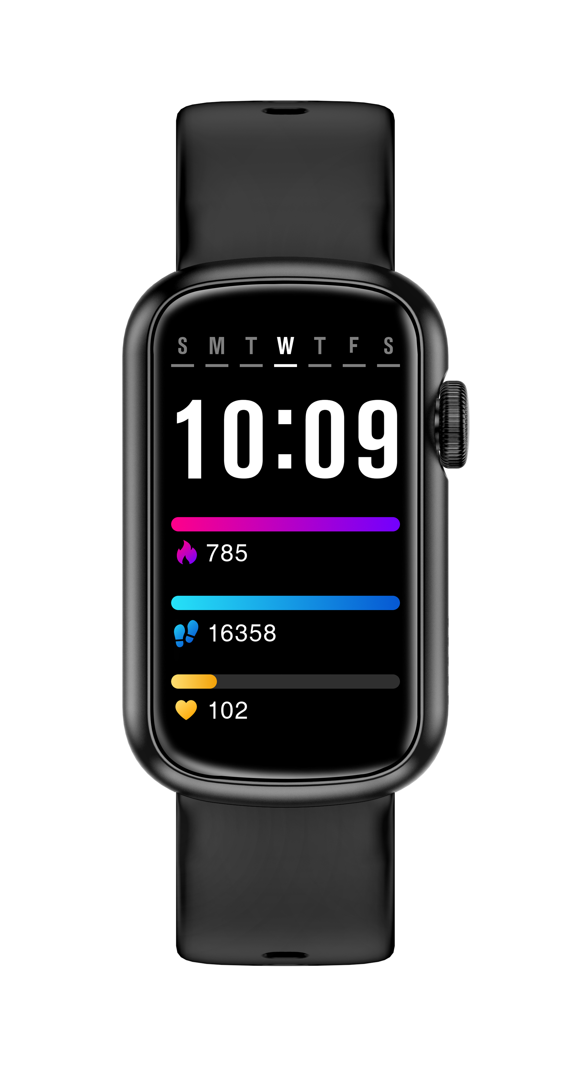 Multifunctionele Smartwatch - Zwart