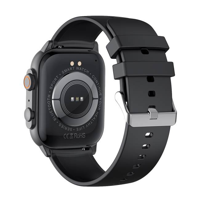Nfc Multifunctionele Smartwatch - Zwart