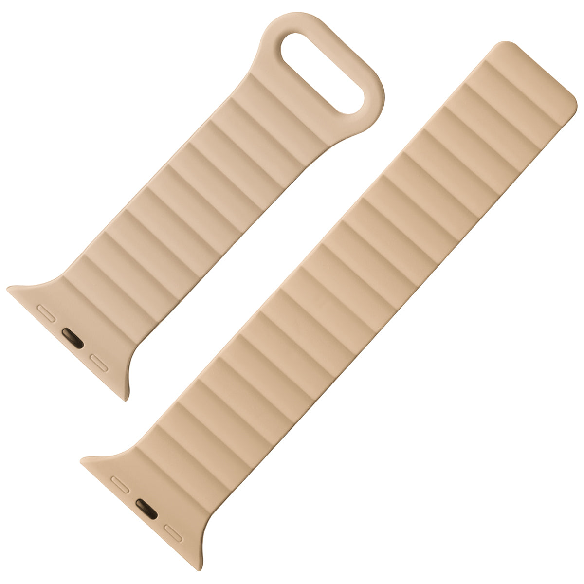 Armband Compatibel Met Apple Watch 38/40/41 Mm - Beige