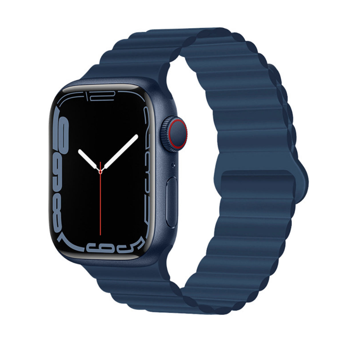 Armband Compatibel Met Apple Watch 42/44/45/49 Mm - Blauw
