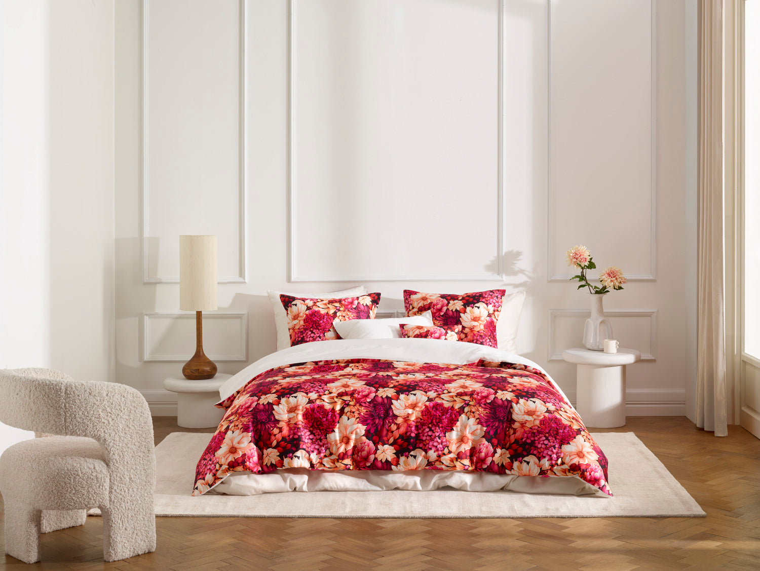 Luxury Collectie - Dahlia Coral Paradis