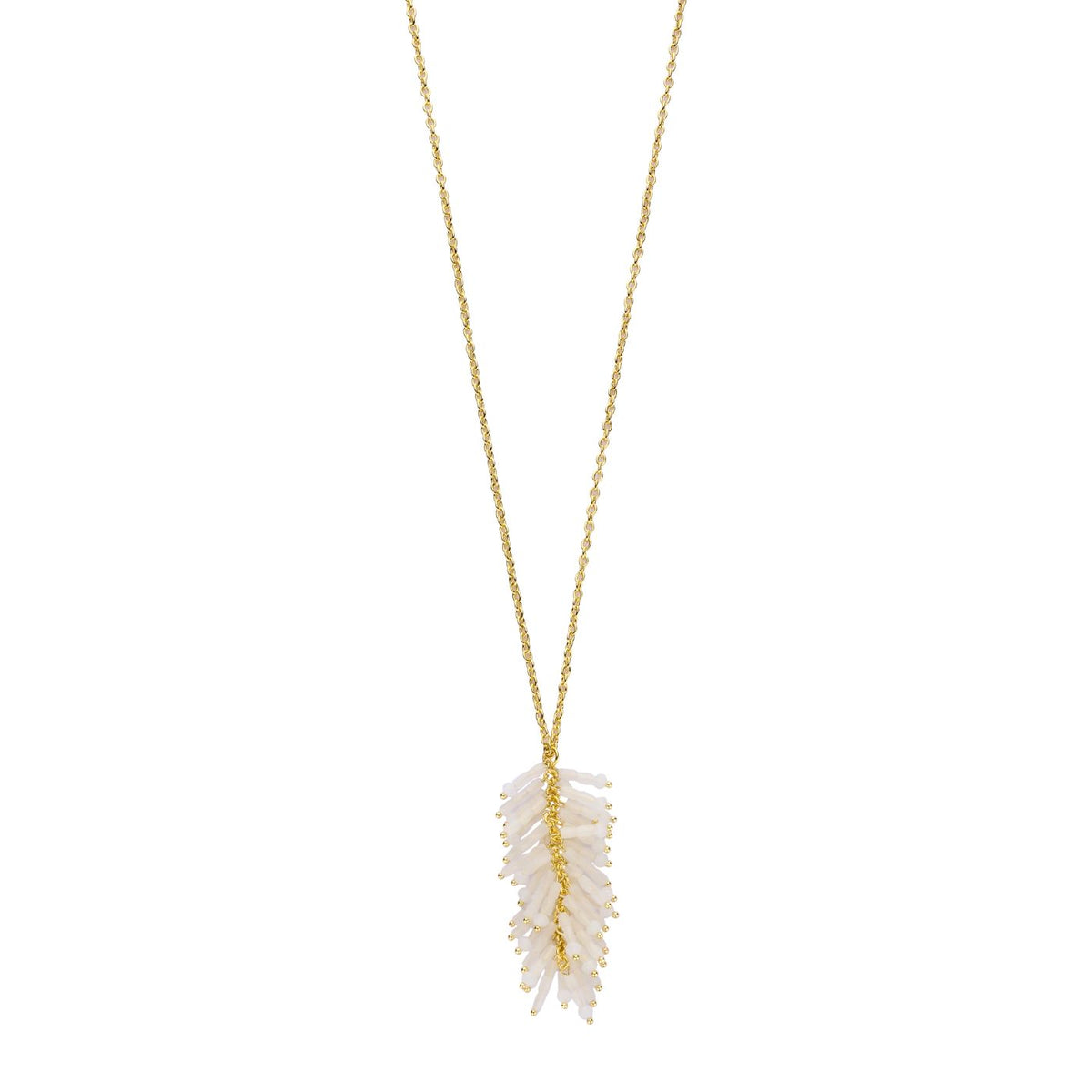 Collier - Dala Halsketting Wit