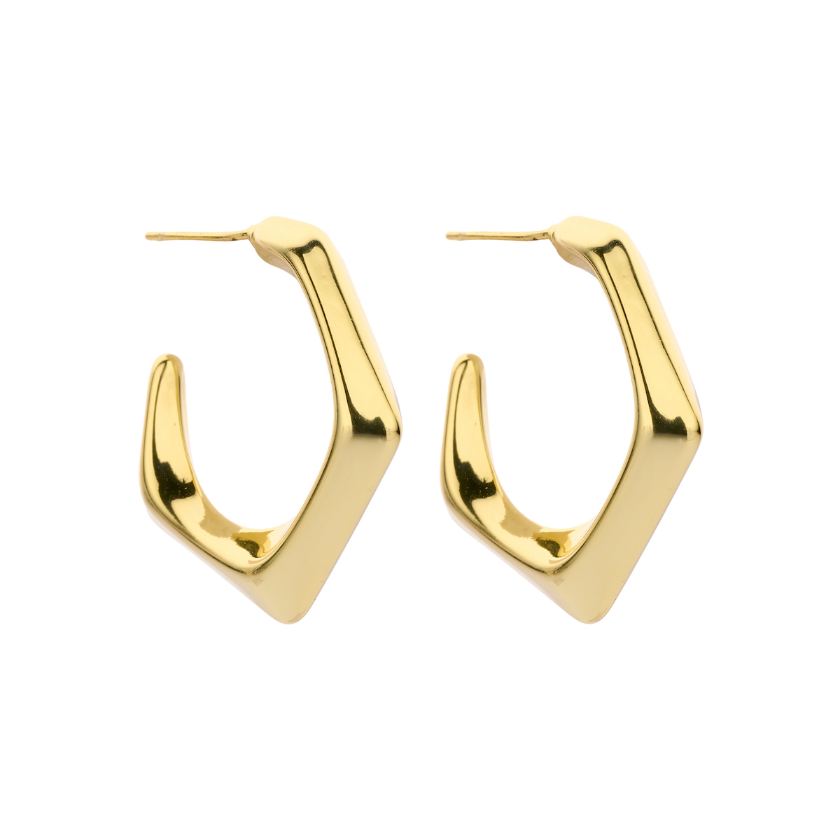 Boucles D'Oreilles - Dob123 Oorbellen Goudkleurig