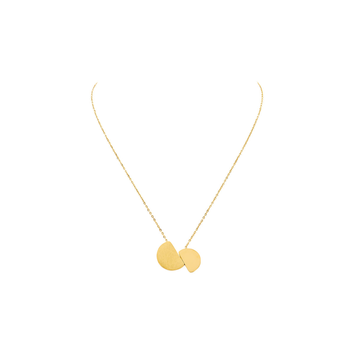 Halsketting - Efran Goudkleurig