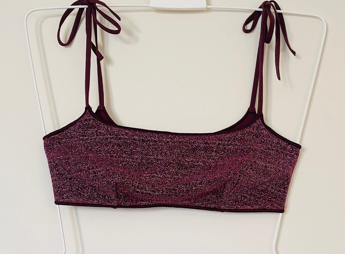 Brassière - Emily - Rouge Noir