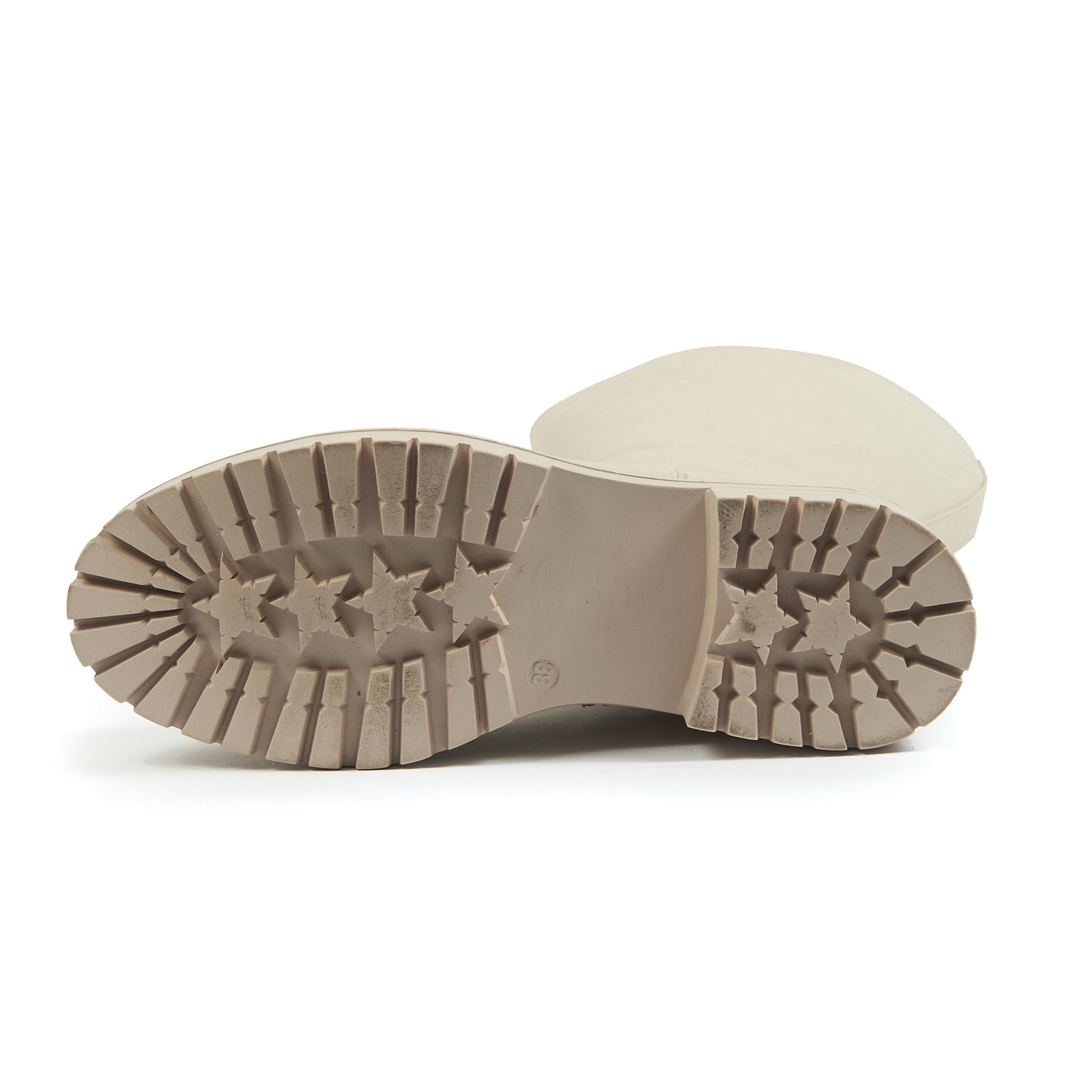 Laarzen Voor Brede Kuiten XL - Model Emilie - Beige