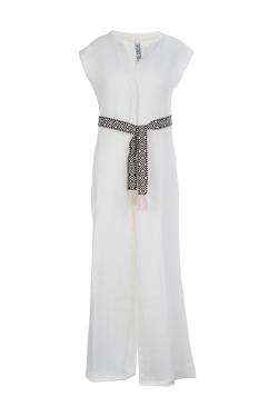 Jumpsuit - Farchi - Ras - Ecru