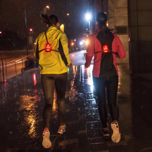 Sportharnas Met Led-Verlichting Safelt - Zwart