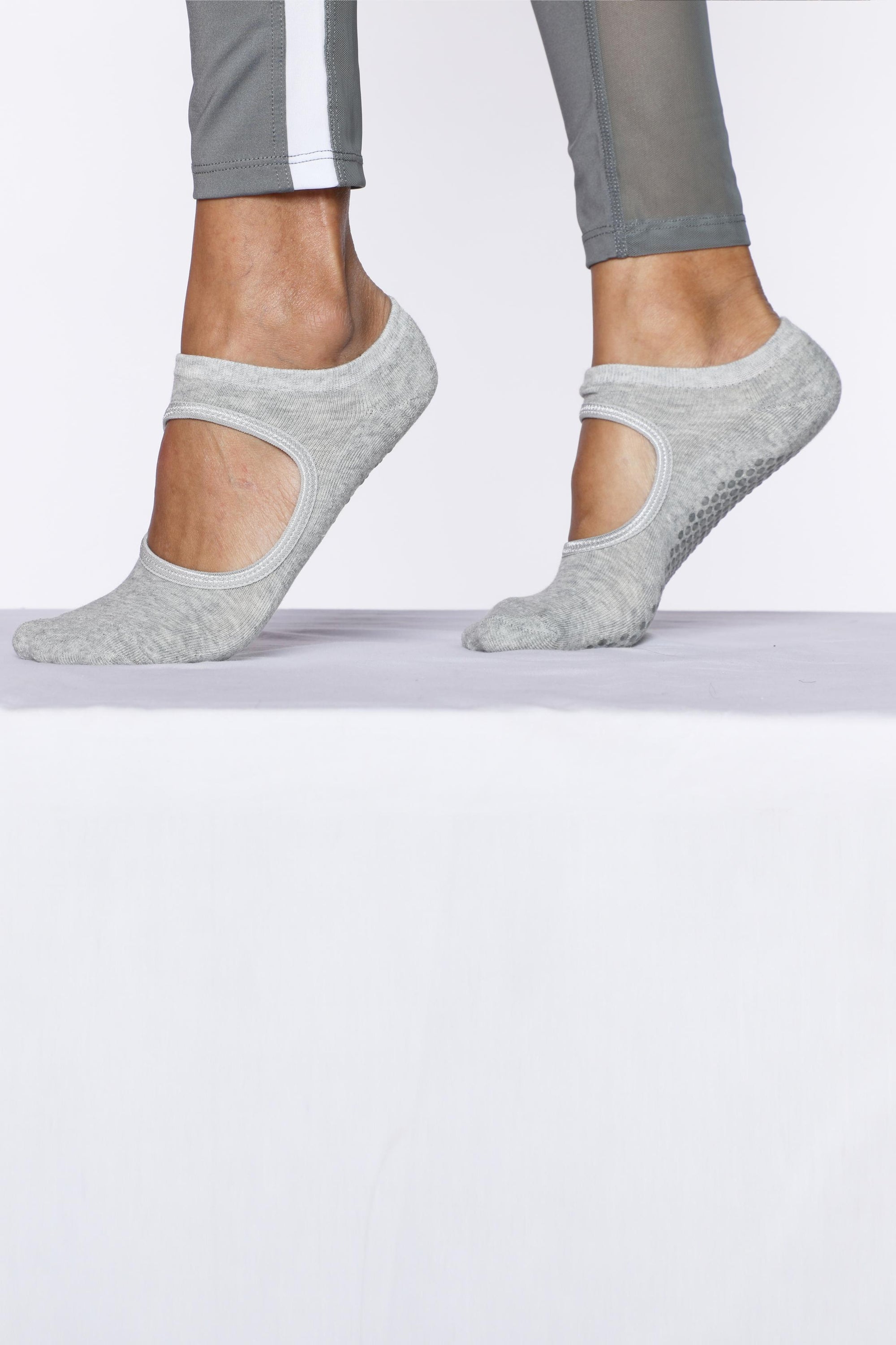 Paire De Chaussettes De Yoga - Gris