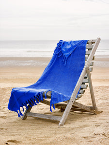 Colony Blue - Serviette de plage 100X180 Cm