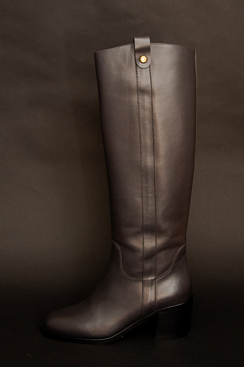 Shoes - Long Boot - Asphalt