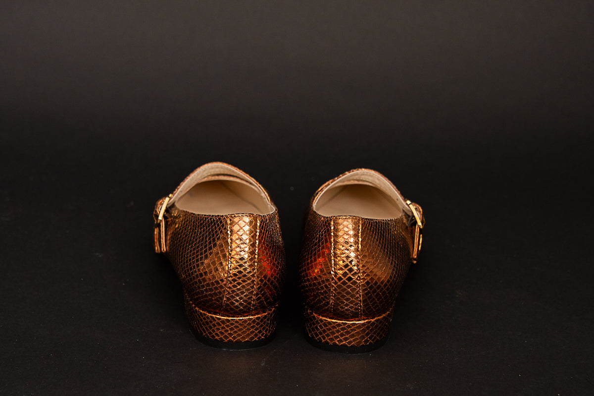 Shoes - Ballerina - Gold