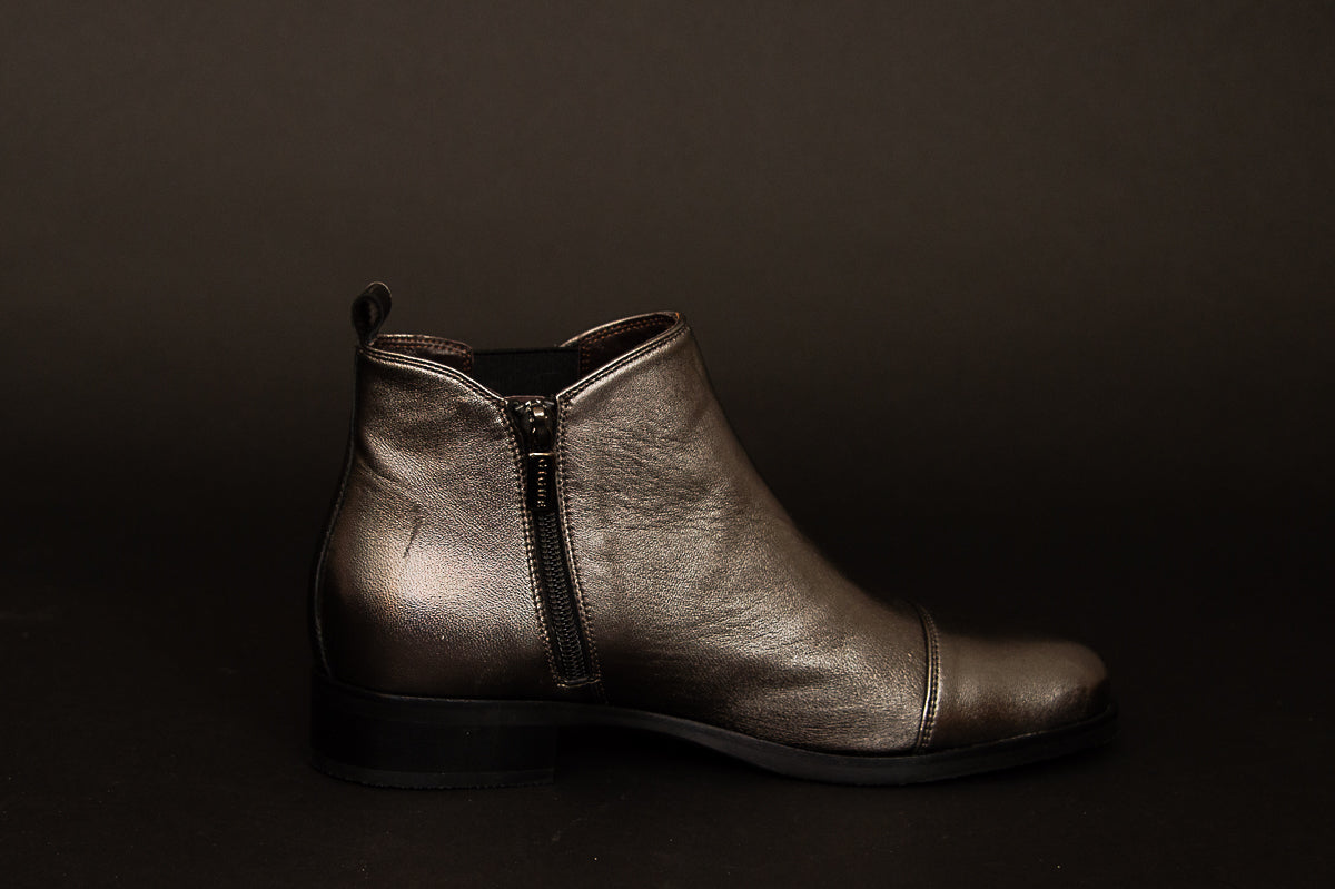 Shoes - Ankle Boot - Silver Grey
