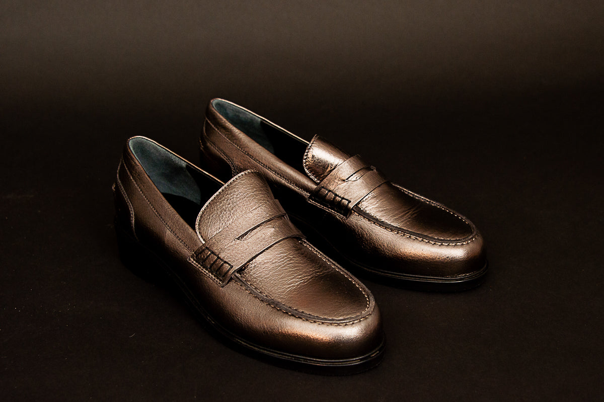 Shoes - Loafer  - Silver Grey