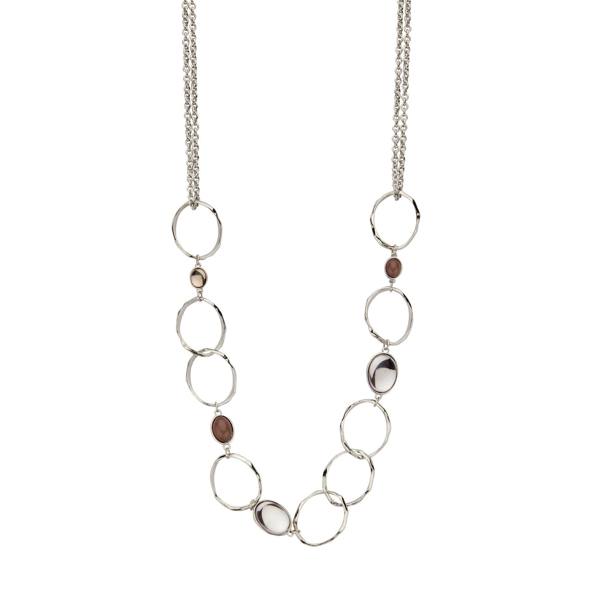 Halsketting - Gwen Zilverkleurig