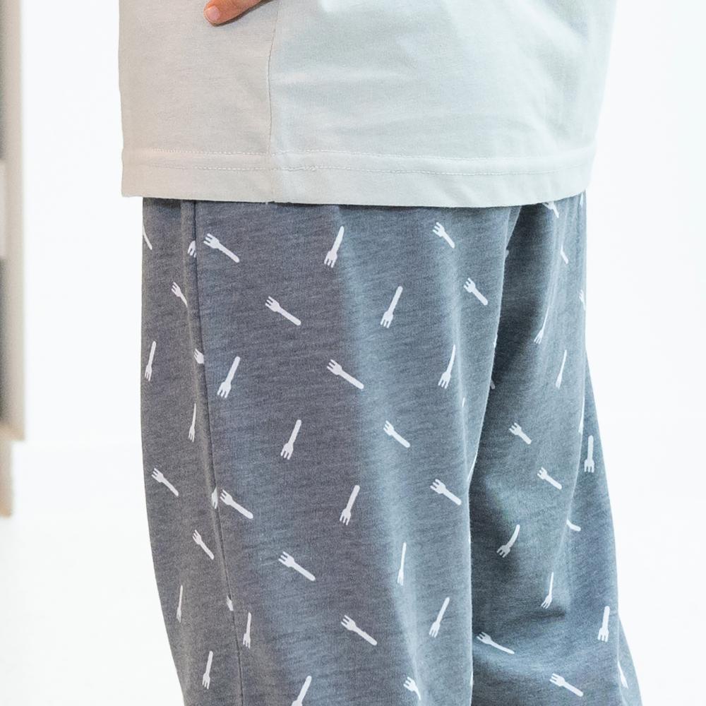 Mixte - Lange Pyjama - Lichtgrijs