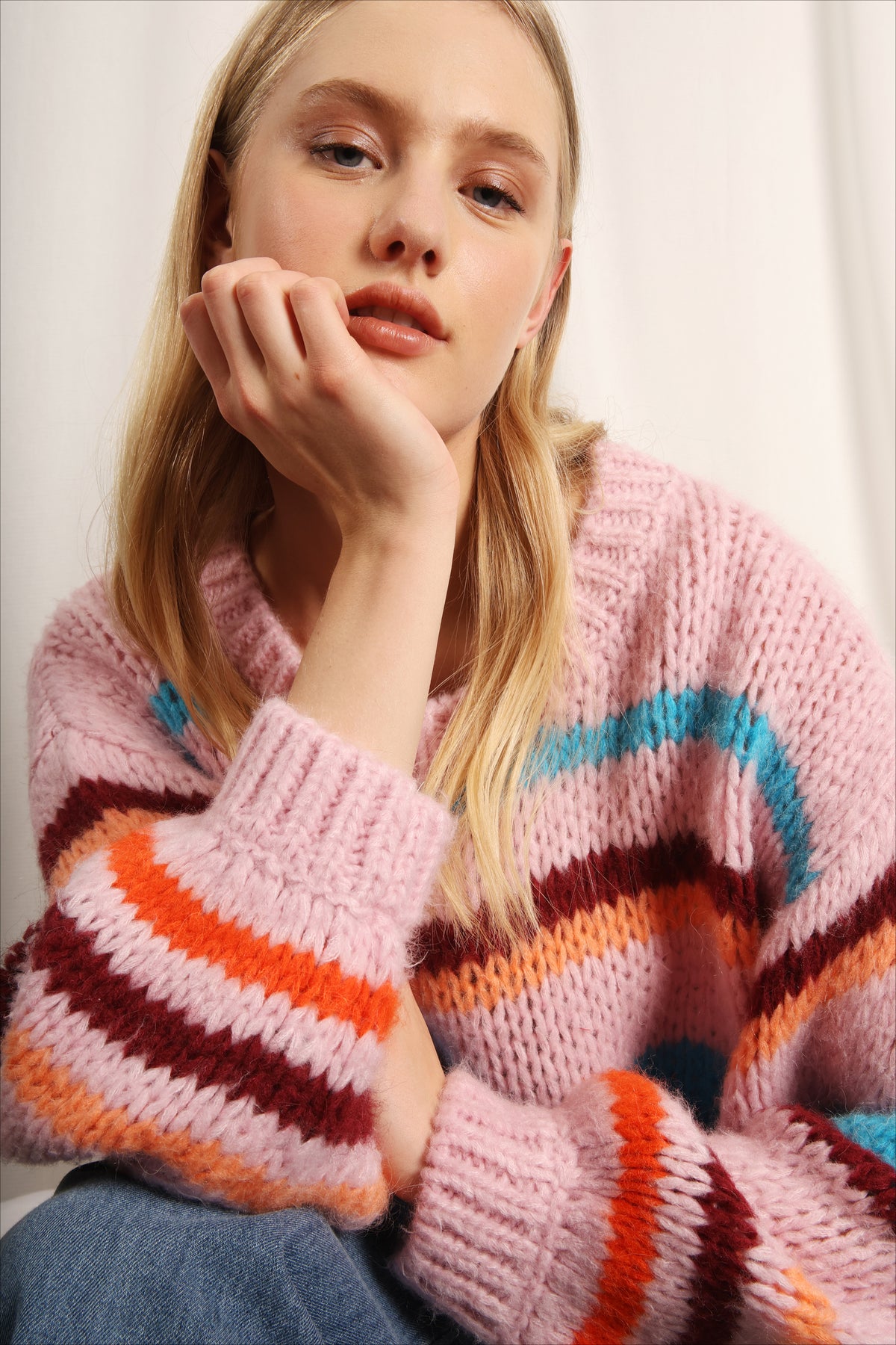 Trui - Supremes - Sunkist Coral