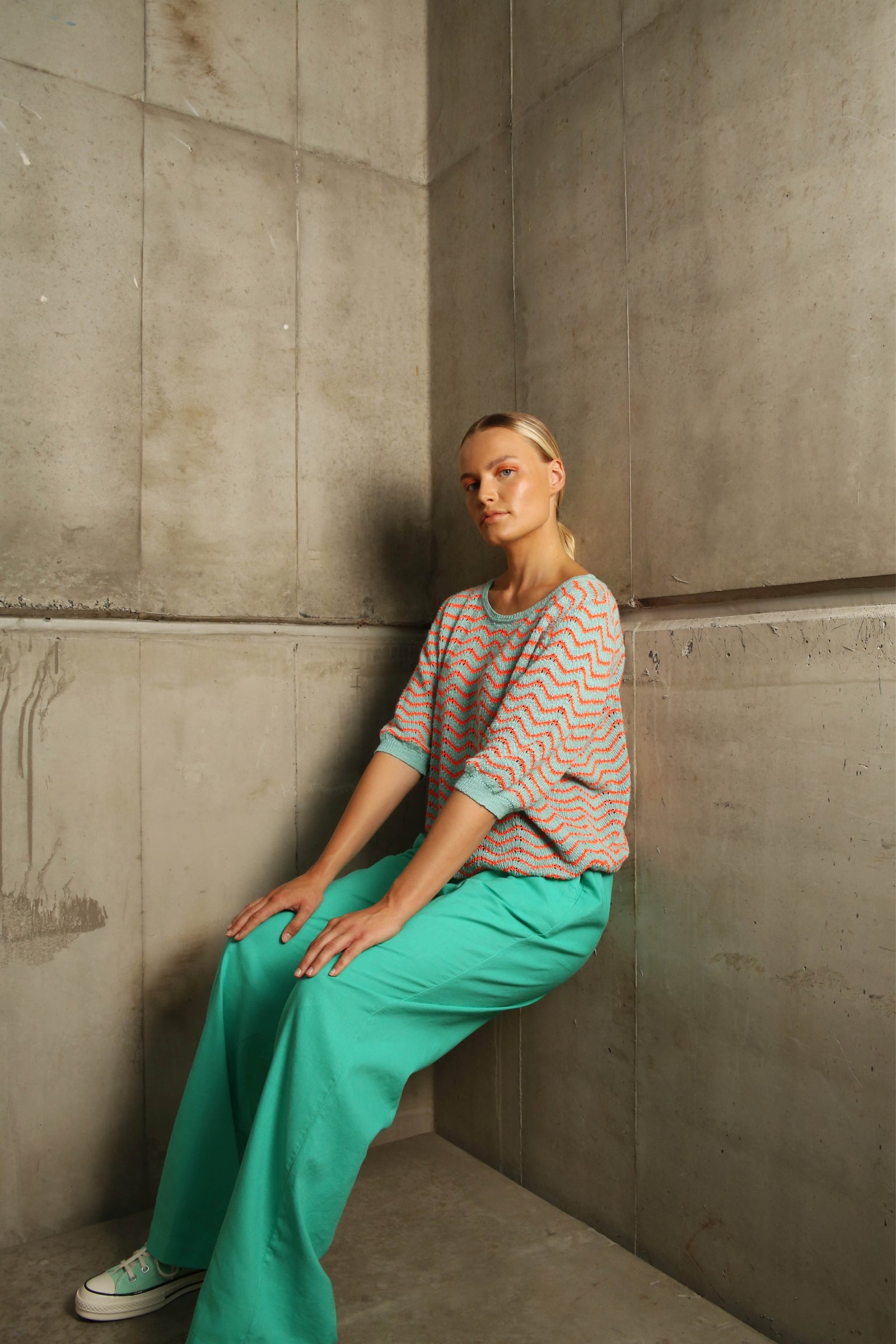 Broek - Linde - Peacock Green