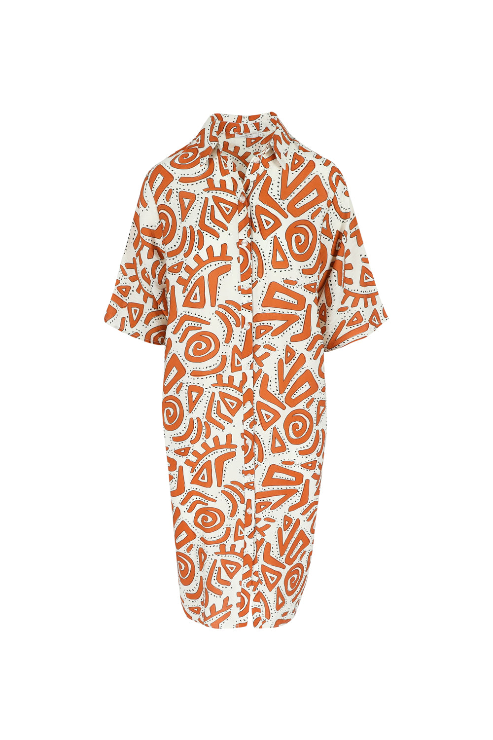 Robe - Lagoon - Gold Flame