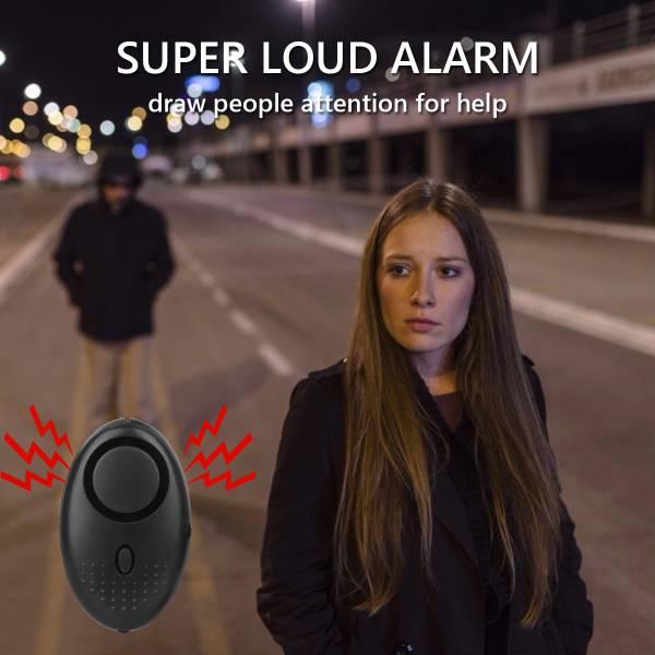 Afschrikwekkend Alarm - Zwart
