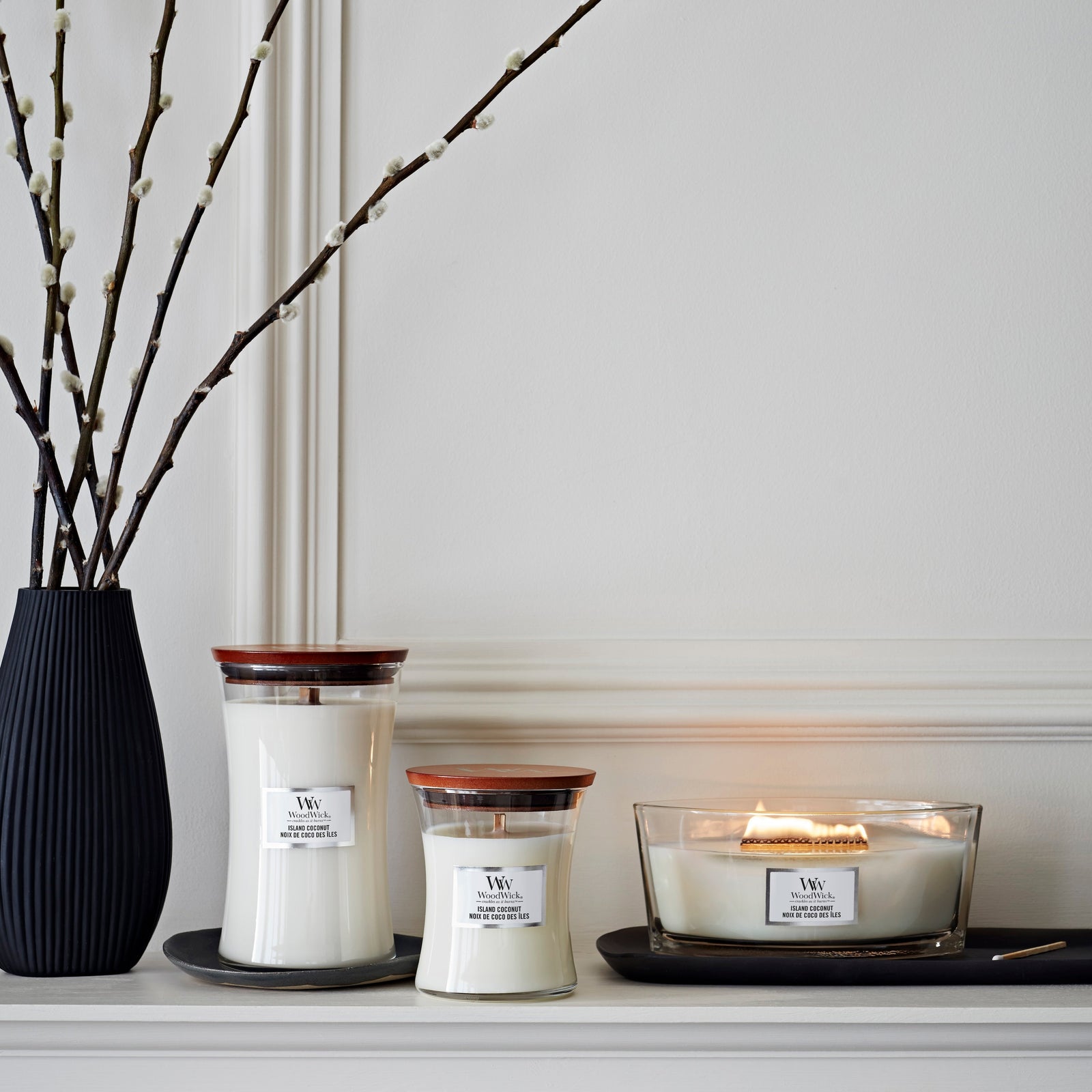 WW Island Coconut Ellipse Candle