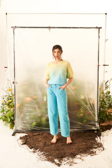 Jolly Wide Trousers Blue