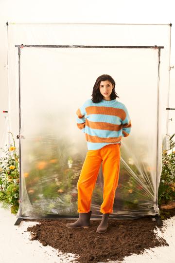 Jolly Wide Trousers Orange