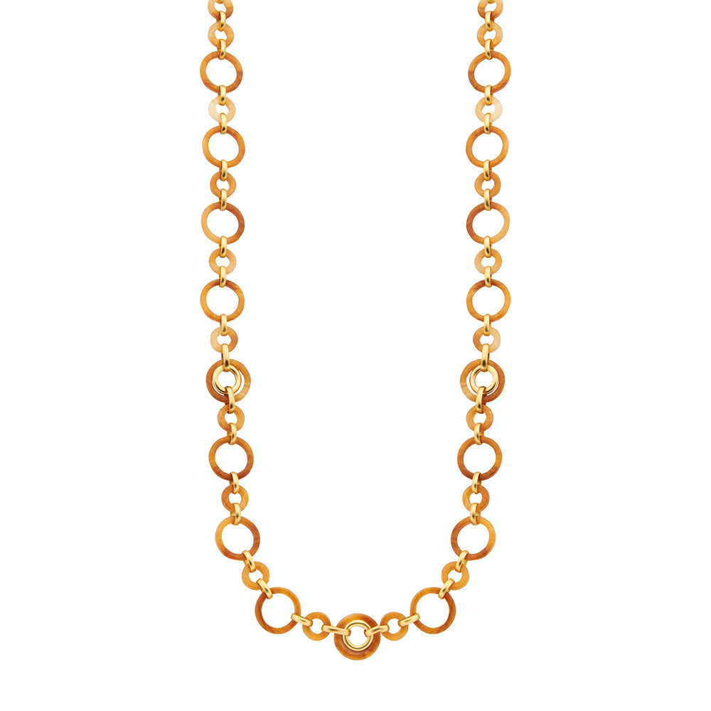 Collier - Kadelang - Bruin