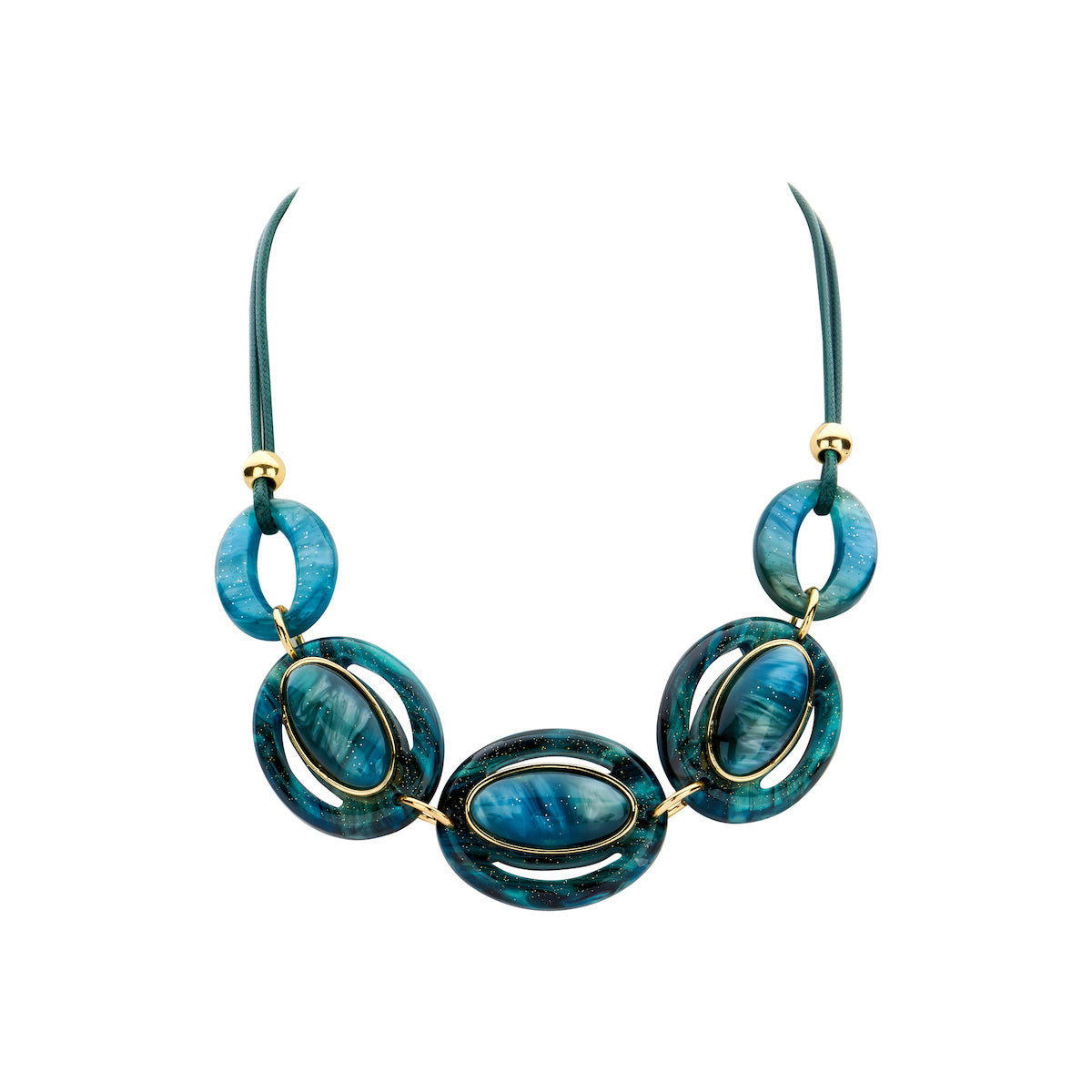 Halsketting - Karla Petrol