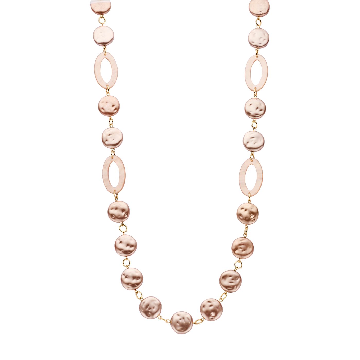Halsketting - Karnlang Halsketting Beige