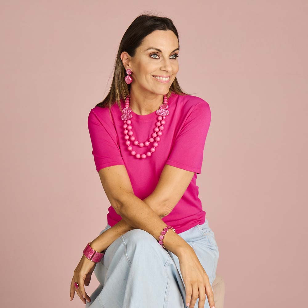 Collier - Kenan Fuchsia