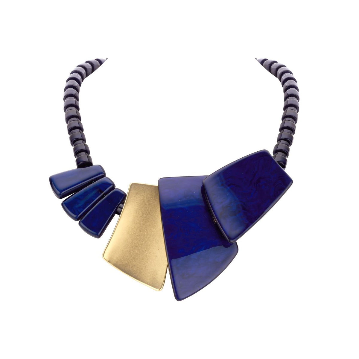 Collier - Kilian Halsketting Donkerblauw