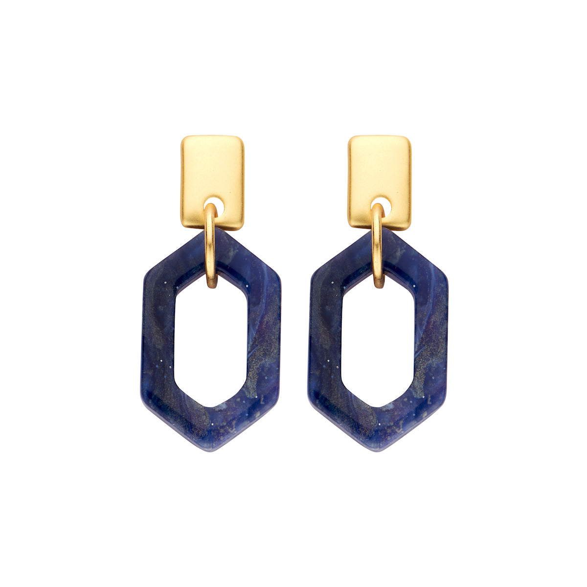 Oorbellen - Kit Blauw