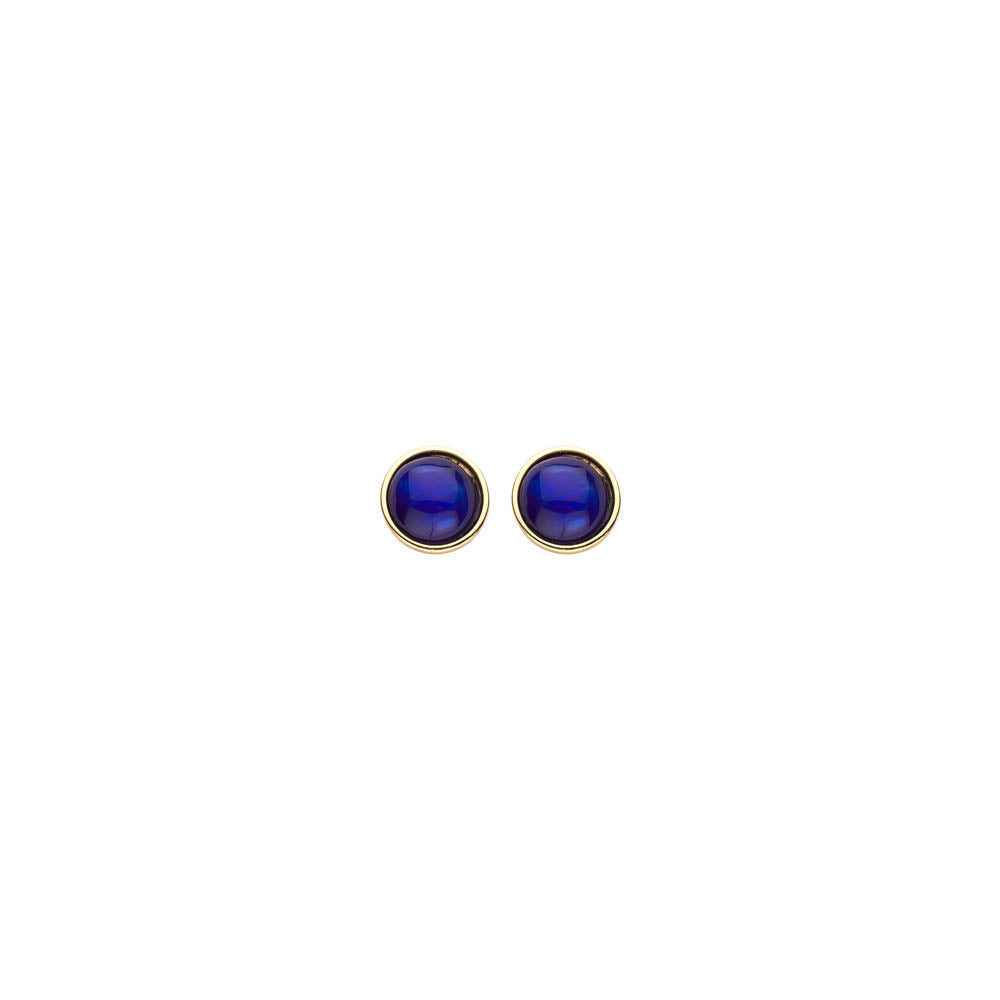 Boucles D'Oreilles - Kob26 Bleu Foncé