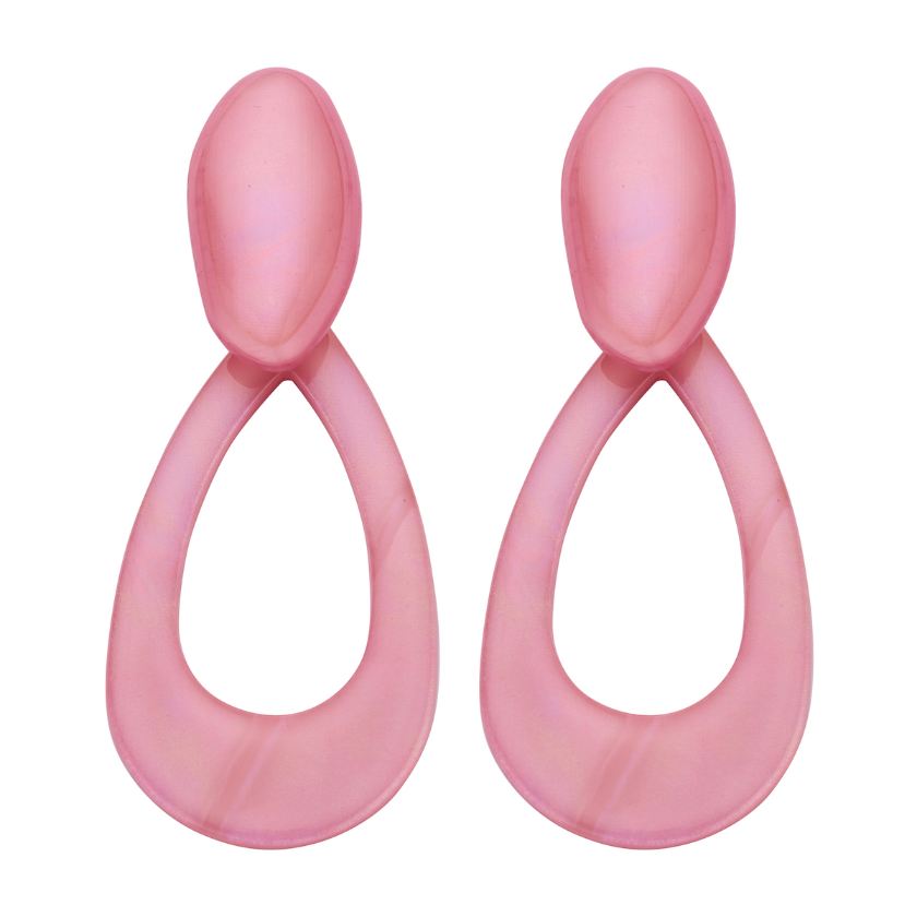 Oorbellen - Kob31 Oorbellen Vieux Rose