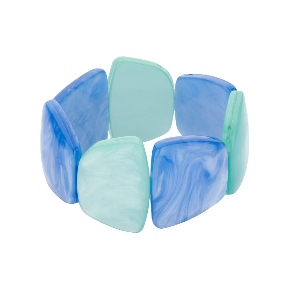 Armband - Kodi Watergroen/Lichtblauw