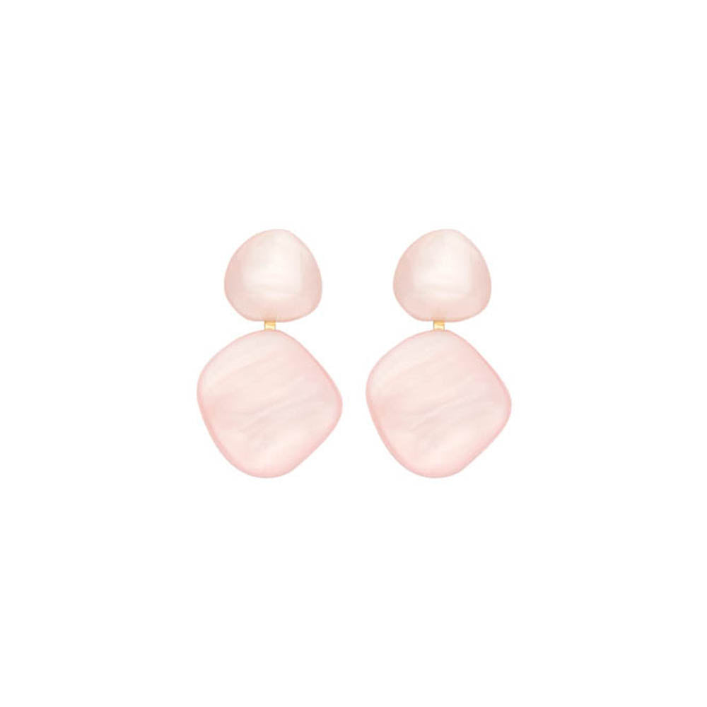 Boucles D'Oreilles - Kodi Rose Clair